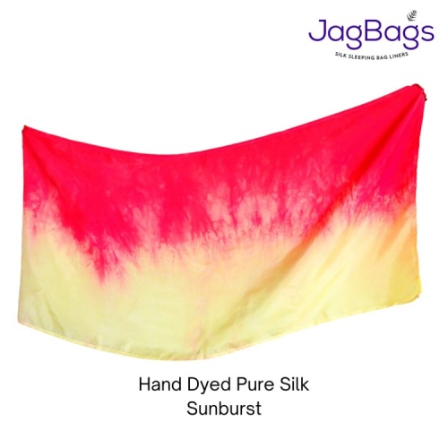 JagBag Long Silk Scarf - Sunburst